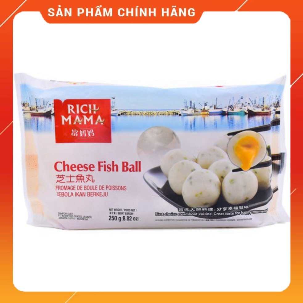 [GIÁ SỈ] CÁ VIÊN PHO MAI RICHMAMA MALAYSIA CỰC NGON nuongfood