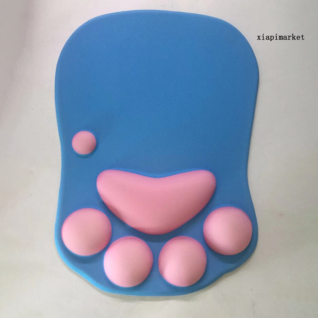 LOP_Cute Cat Paw Mouse Pad Silicone 3D Non-slip Mice Mat for Computers