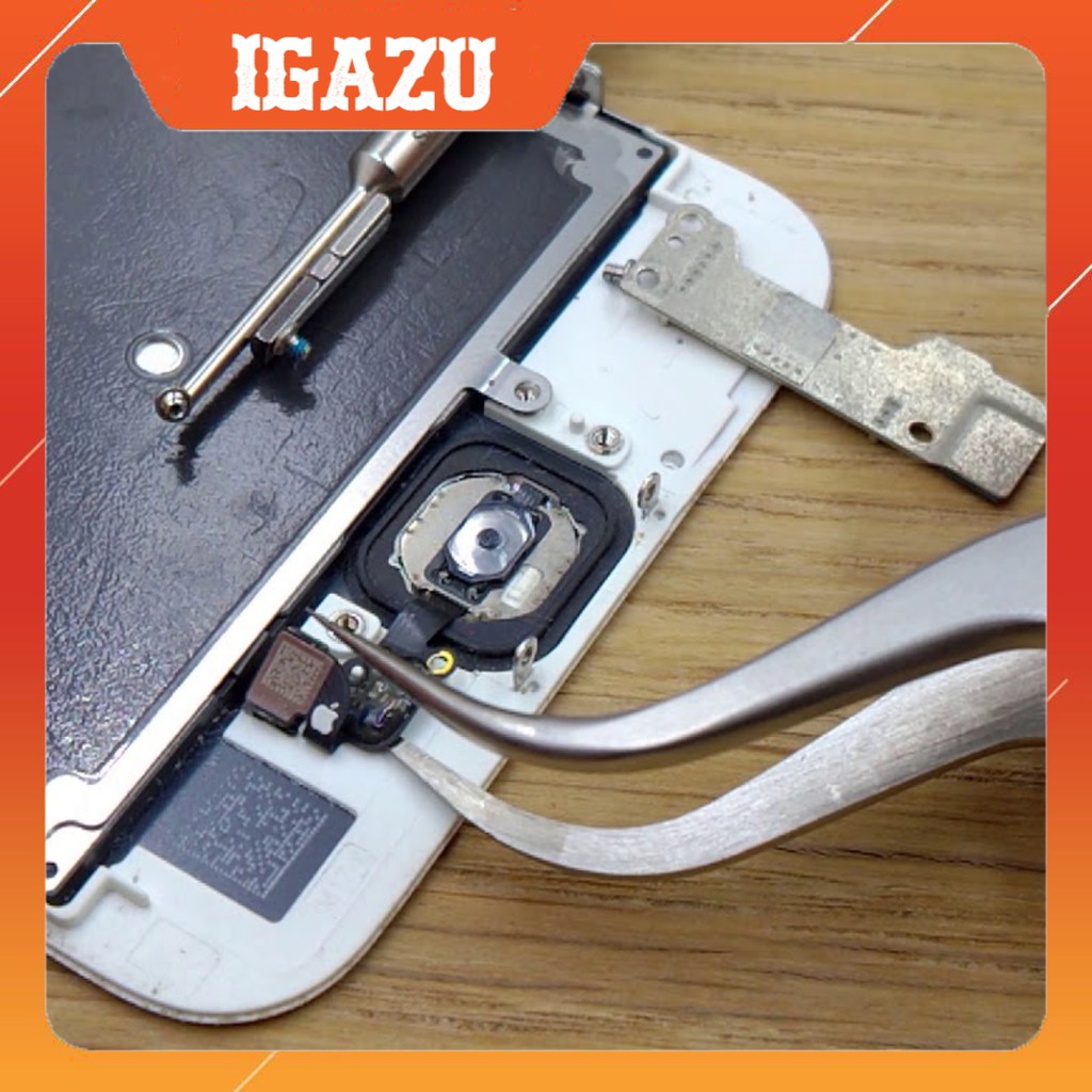 Phím home / Nút home Iphone 6G / 6 Plus / 6S / 6S Plus zin bóc máy (màu vàng-trắng-đen) - IGAZU