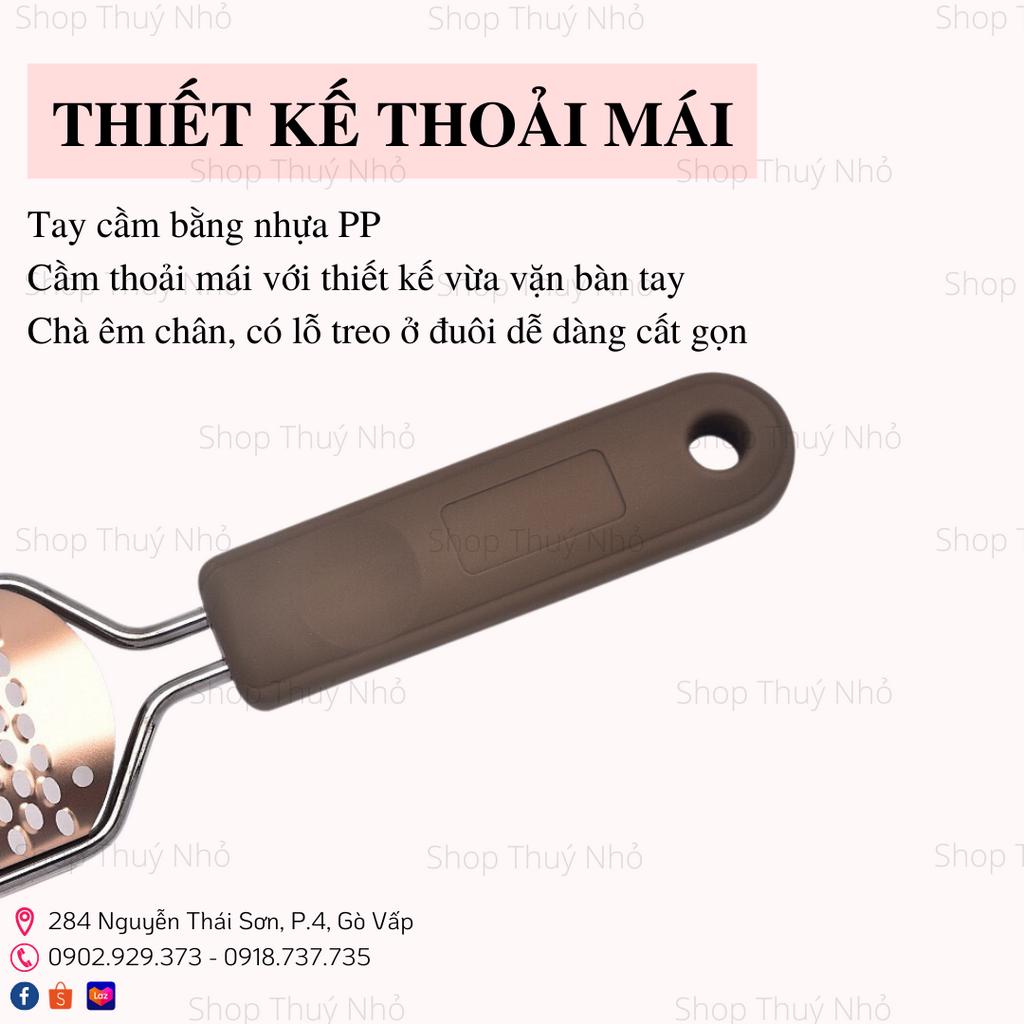 Cây chà gót,bào gót chân Inox không gỉ mạ vàng cao cấp loại bỏ các vết chai sần cứng đầu gót chân nail chuyên nghiệp