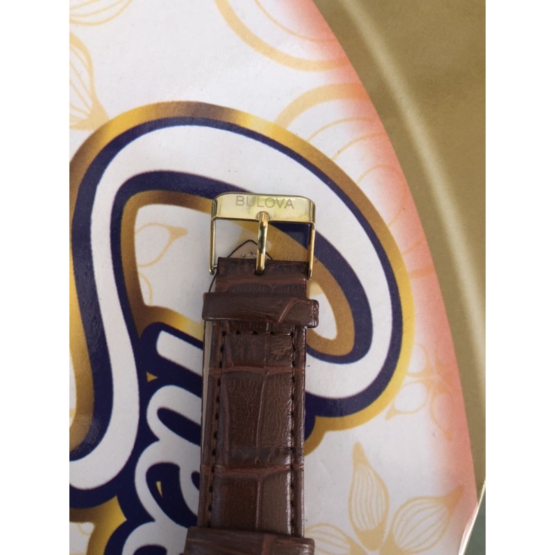 Đồng hồ Nam Bulova, dây da