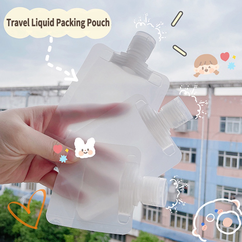 Túi đựng đa năng dung tích 30/50/100ml tiện dụng khi đi du lịch