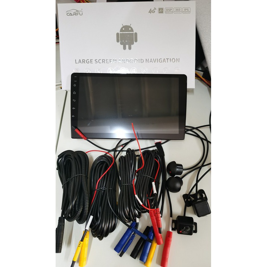 Màn hình android CARFU Carplay  tích hợp camera 360 giả lập 3D quanh xe | BigBuy360 - bigbuy360.vn