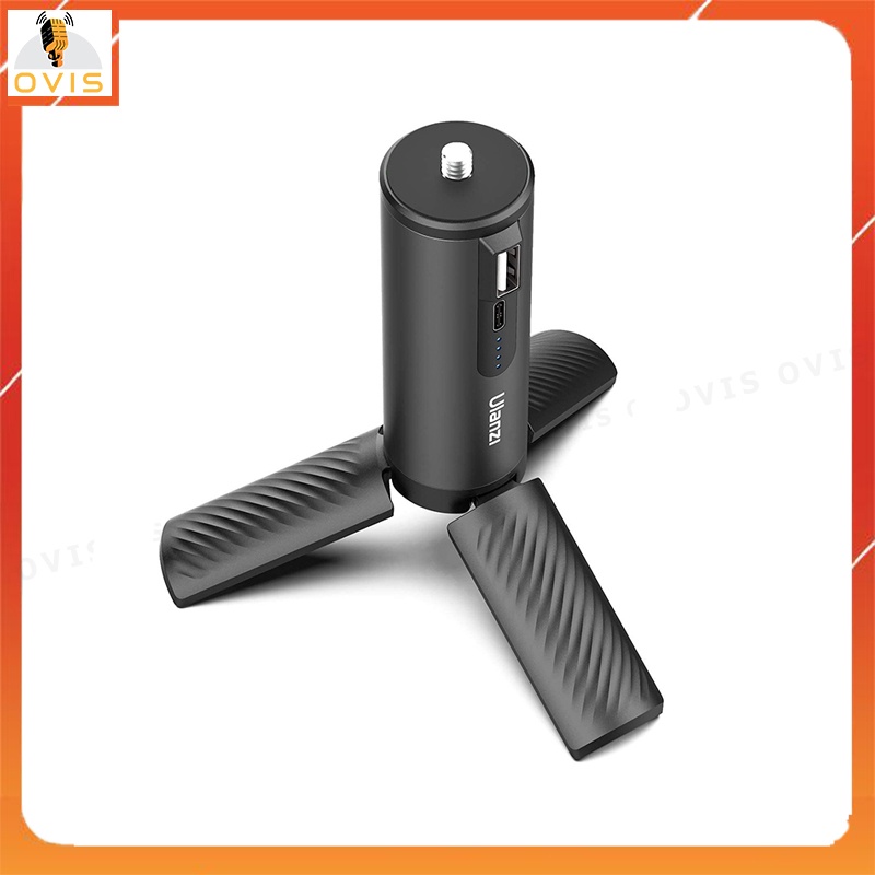 Ulanzi BG-4 / Ulanzi BG-3 - Tripod Tích Hợp Pin Sạc Dự Phòng Cho Điện Thoại, Gopro, Máy Ảnh DSLR