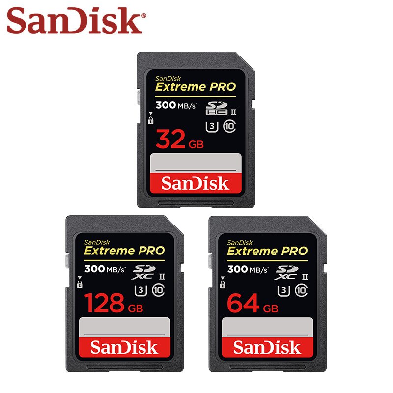 Thẻ Nhớ Tốc Độ Cao 32GB SDHC 64GB 128GB SDXC U3 C10 Max 170MB / s Cho Máy Ảnh 4K