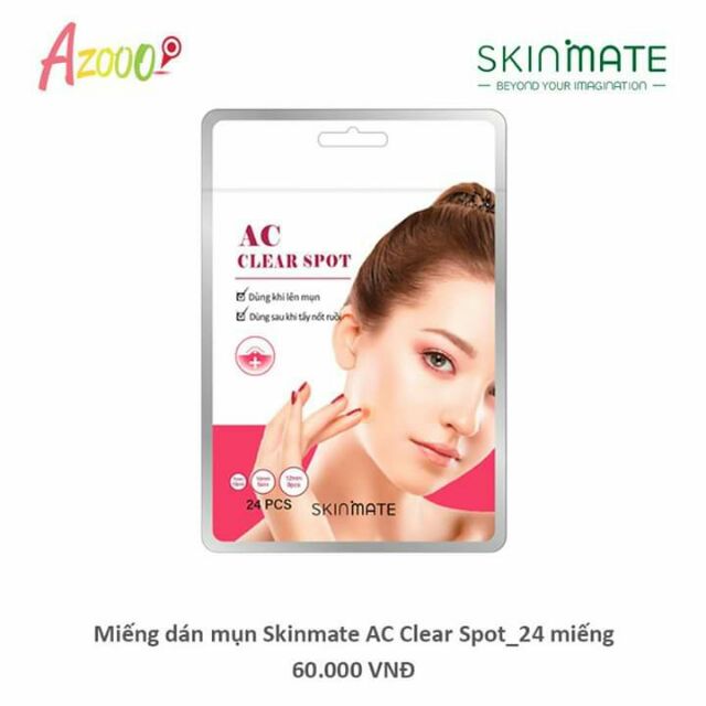 Miếng dán mụn skinmate