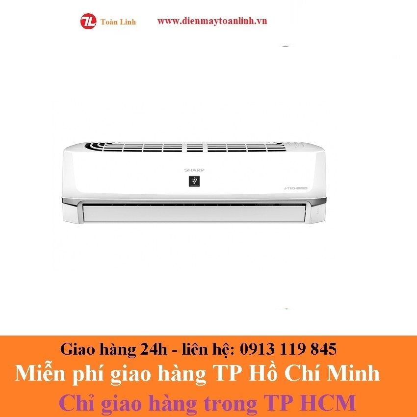 Máy lạnh Sharp AH-XP18WMW J-TECH INVERTER 2.0 HP - "Miễn phí công lắp đặt"