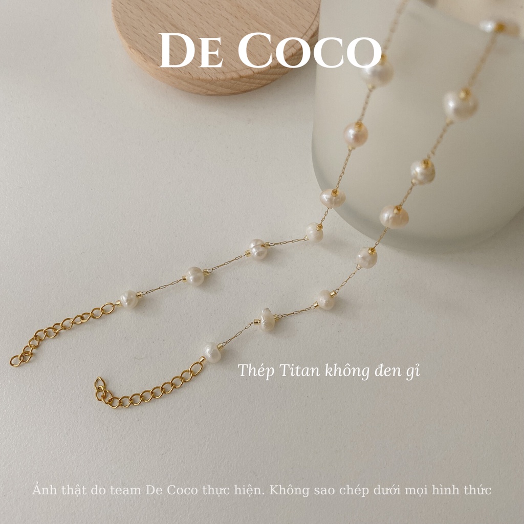 [Mã SKAMCLU8 giảm 10% cho đơn từ 100K] Vòng tay nữ đính hạt trai Perle De Coco | BigBuy360 - bigbuy360.vn