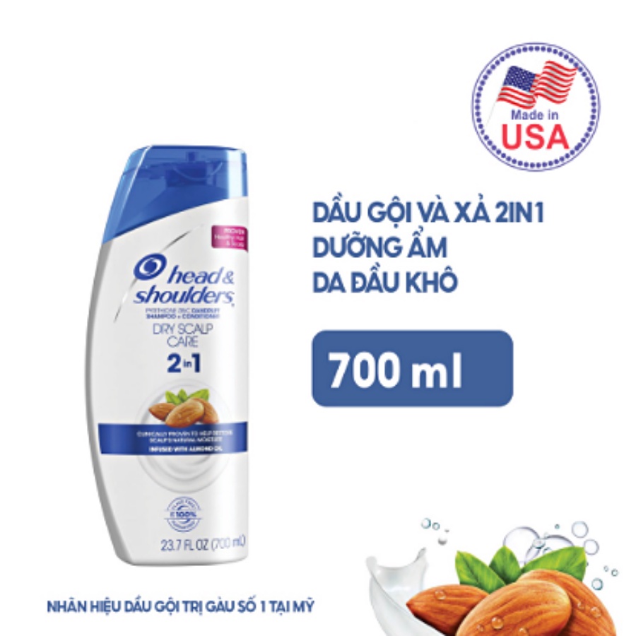 Dầu Gội Head&Shoulders Mỹ Nhiều Mùi Hương 700ml