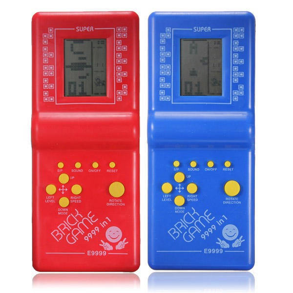 Máy Trờ Chơi Điện Tử Xếp Gạch Cầm Tay- Brick Game [ Tặng kèm 2 pin 1.5 V]