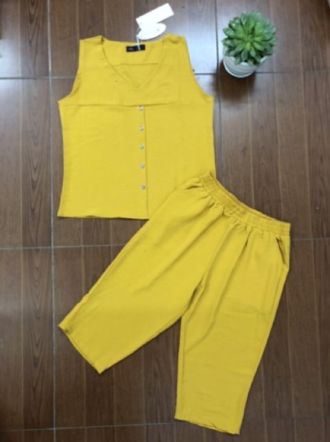 [ ảnh thật ] bộ đũi lụa 5 khuy 4 màu | BigBuy360 - bigbuy360.vn