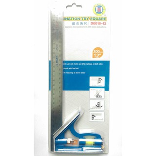 Thước ke góc dài 30 cm có kèm thước thuỷ C - Mart