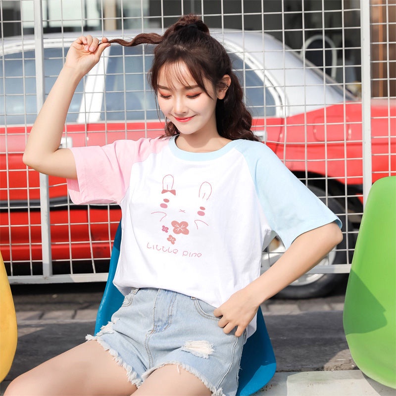 Áo Thun Tay Ngắn In Hình Mickey Hoạt Hình Thời Trang Hè 2020 Dành Cho Nữ