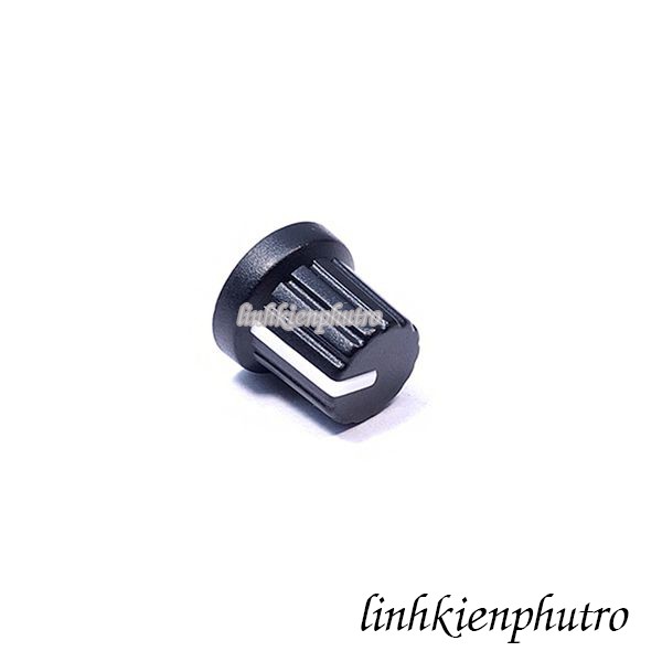 Combo 10 cái Núm Volume 6mm Trục Hoa - Phi 15mm