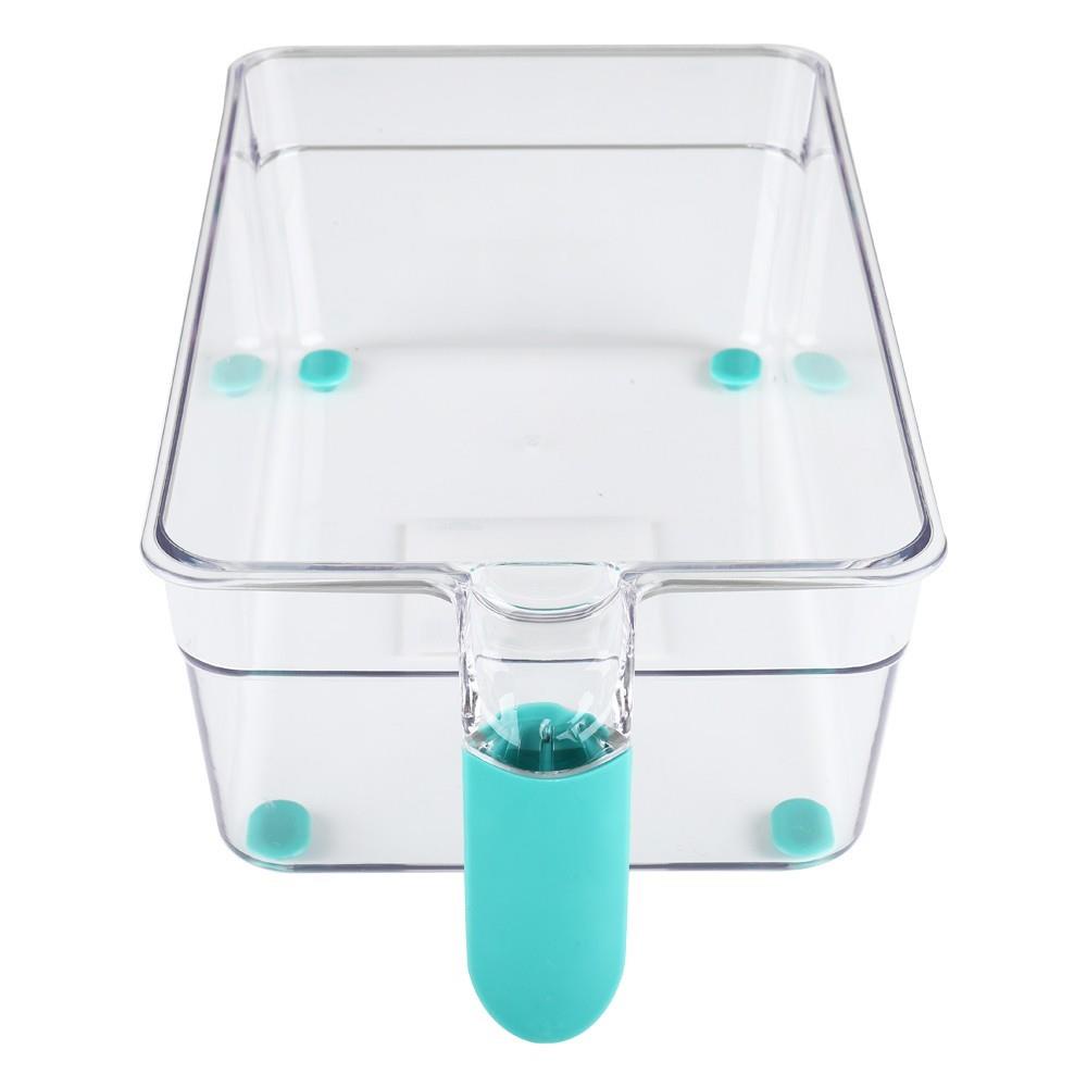 HomeBase KECH Hộp bảo quản tủ lạnh bằng nhựa có tay cầm 24406 W29xD15.5xH8.5cm