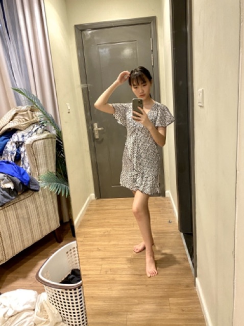 Thanh lý váy chấm bi ZARA