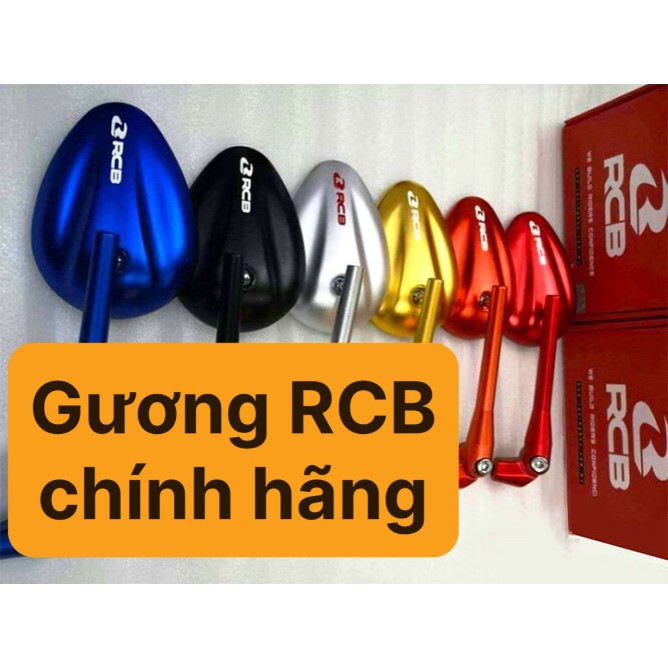 [CHÍNH.HÃNG] 1 CHIẾC GƯƠNG BÊN TRÁI KÍNH CHIẾU HẬU RACING BOY RCB HÌNH LÁ MÀU TÙY CHỌN LẮP XE MÁY - CỰC MỊN VÀ ĐẸP