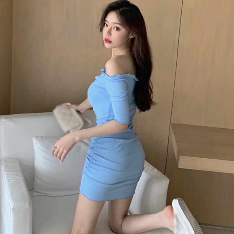 Đầm Ôm Body Trễ Vai Quyến Rũ Gợi Cảm Cao Cấp