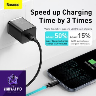 Củ sạc nhanh Baseus CCSUP-A 20w