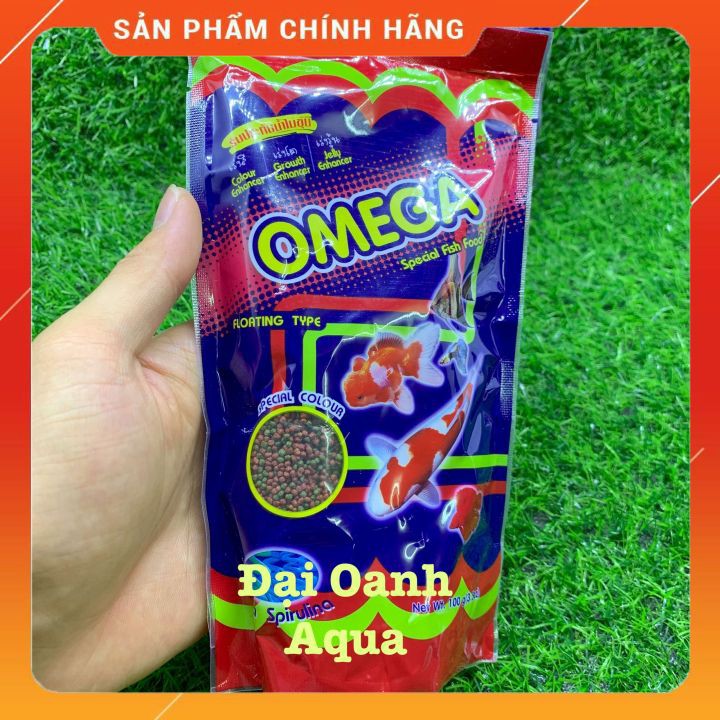 Thức Ăn Cá Omega (Viên Nhỏ) 100g 250g- Cám Cá Cảnh