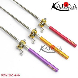 Cần Câu Bút mini - MÁY ĐỨNG MÁY NGANG