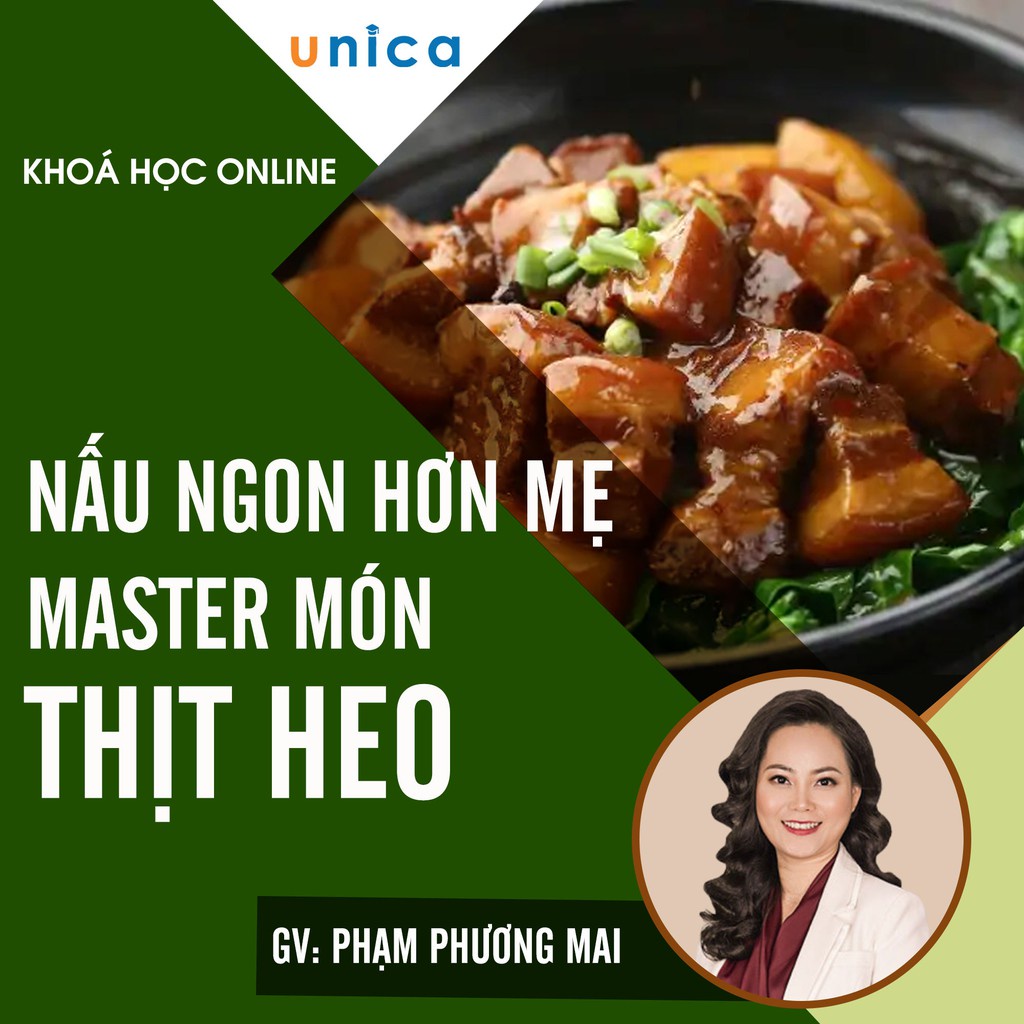 Toàn quốc- [E-voucher] FULL khóa học Nấu ngon hơn mẹ - Master món thịt heo