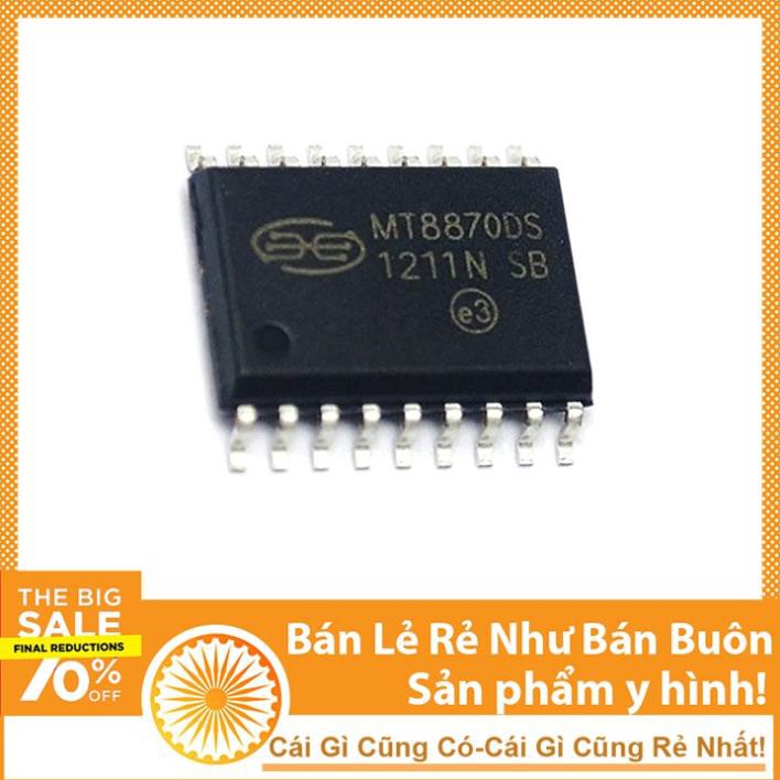 Linh Kiện IC Giải Mã MT8870DS SOP18 Chân Dán