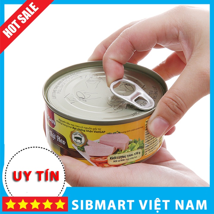 Pa-tê thịt heo Vissan 170g - SibMart Việt Nam - SC0043