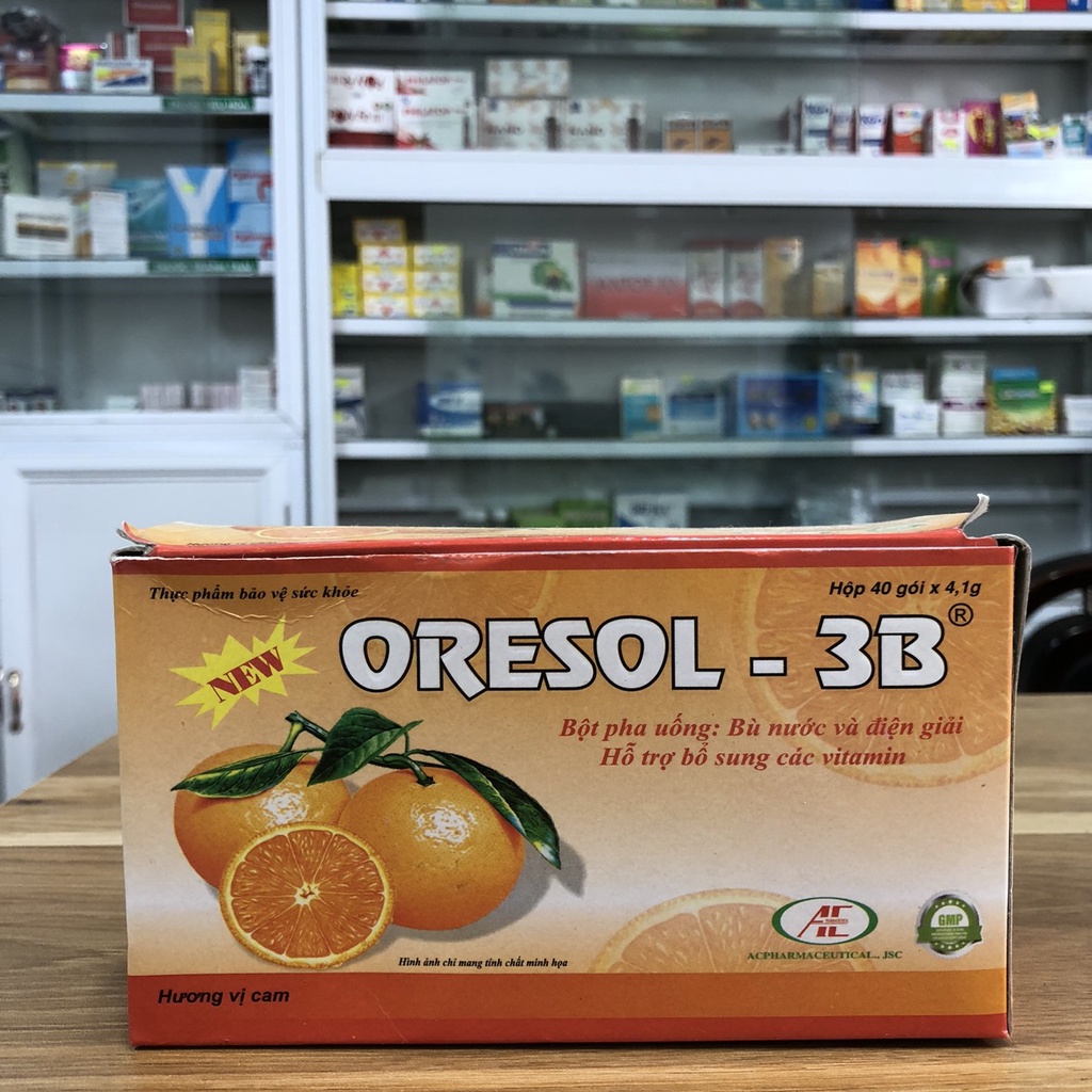 ORESOL-BÙ NƯỚC VÀ BỔ SUNG VITAMIN