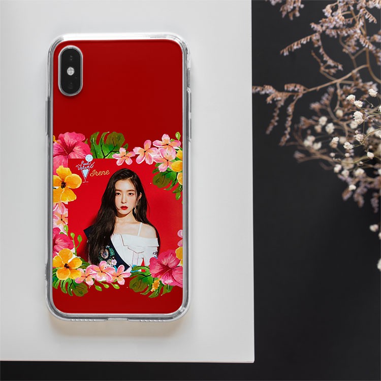 Ốp iphone rẻ irene - red velvet sành điệu silicone từ 6 đến 12 HQUPOD0764