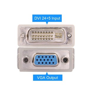 Đầu chuyển DVI - VGA 24+5