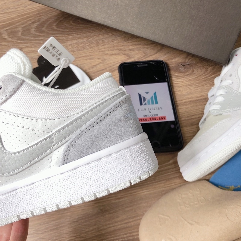 GIÀY JORDAN1 PARIS LAI AU DA THẬT