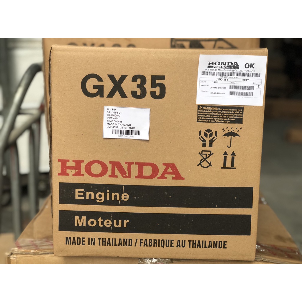 Máy Cắt Cỏ HonDa GX-35, Động Cơ 4 Thì, Máy cắt cỏ giá đình tiếp kiệm nguyên liệu ,hàng nhập khẩu thái có dập chữlan