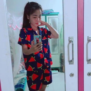 Set pijama cho mẹ và bé