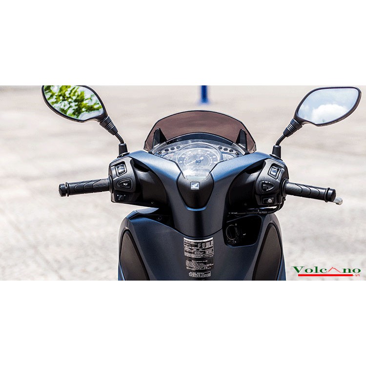 Kính chắn gió xe Honda SH 2017-2019 cao cấp chính hãng ZHIPAT Tặng Kèm đèn led gắp cốp trị giá 50k