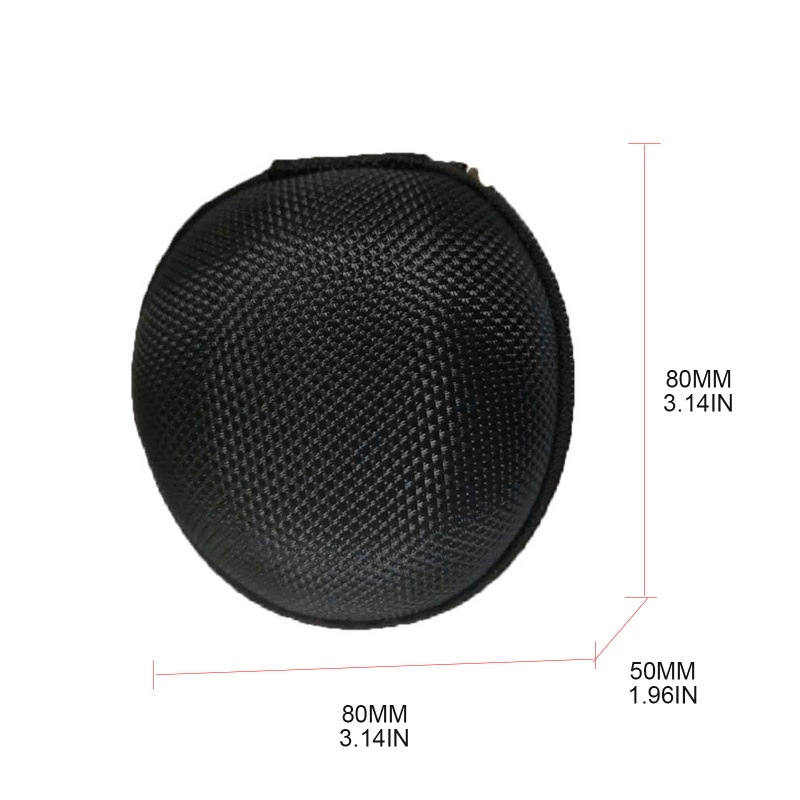Túi Đựng Bảo Vệ Bumps Màu Đen Có Khóa Kéo Tiện Dụng