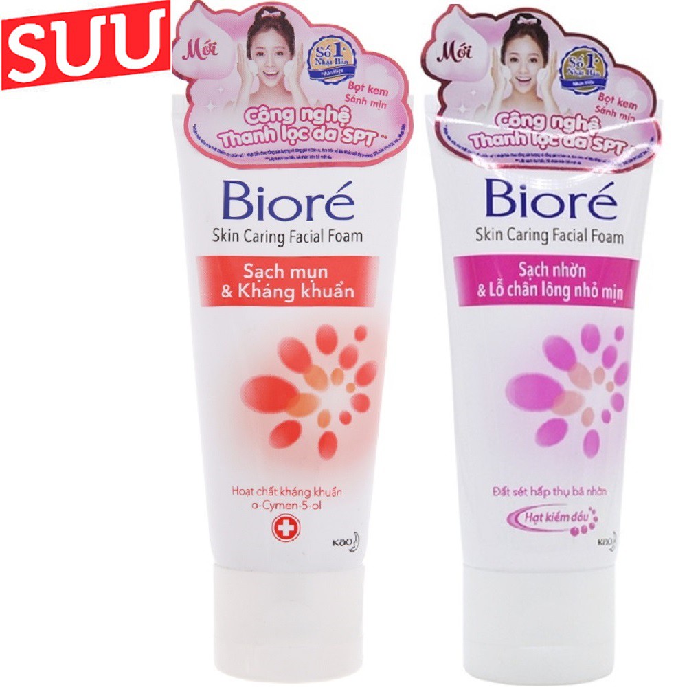 Sữa rửa mặt Biore 50g suu.shop cam kết 100% chính hãng