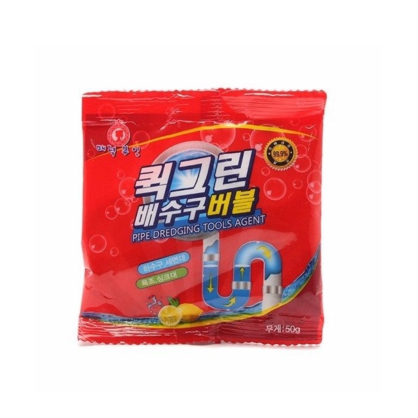 Bột thông tắc cống bồn cầu hàn quốc gói 40g