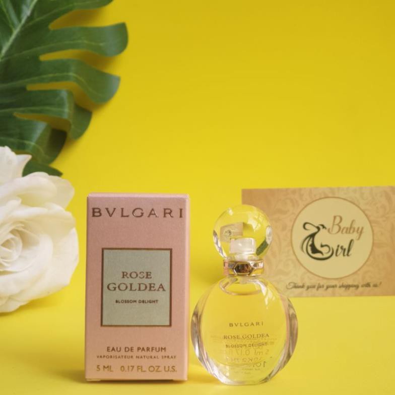 Nước Hoa Mini Nữ Bvlgari Rose Goldea Blossom Delight EDP 5ml