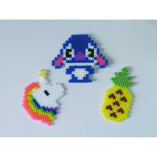 Vòng kandi perler Stitch - phụ kiện rave edm festival raver kandi perler DJ