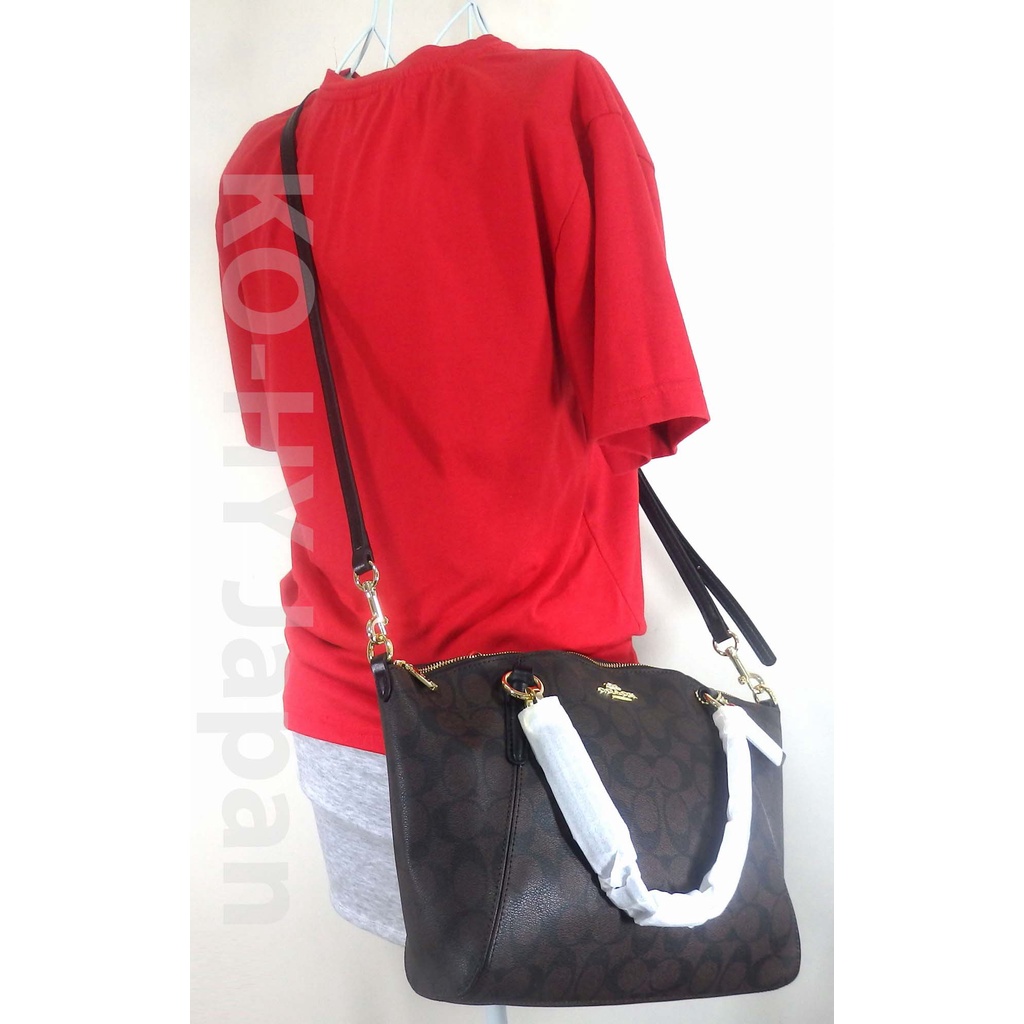 Túi thời trang COACH Handbag-dark brown