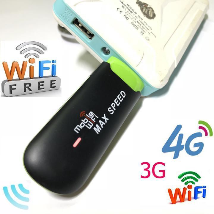 DCOM 4G Di Động Cầm Tay Phát Wifi Bằng Sim 3G 4G UFI Max Speed Đa Mạng Tốc Độ Cao TẶNG SIM 4G DATA KHỦNG