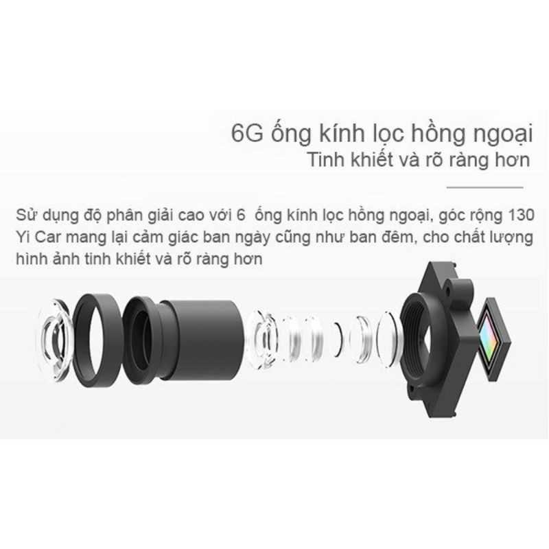 Camera hành trình xe hơi Xiaomi Yi Dash Camera 1080P -Camera hành trình Xiaomi Yi car DVR | BigBuy360 - bigbuy360.vn