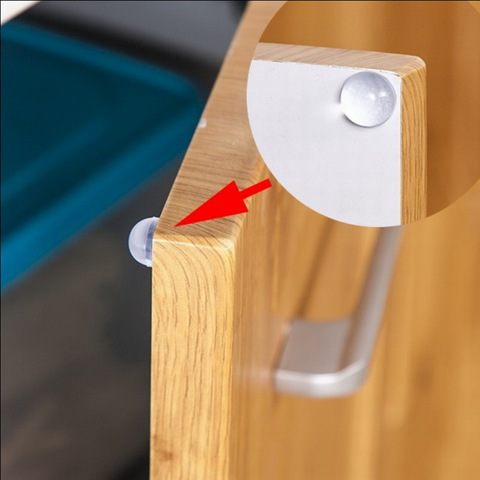 Bộ 24 miếng đệm không gây tiếng nhựa resin tổng hợp mềm chống va chạm và trượt cho phòng tắm