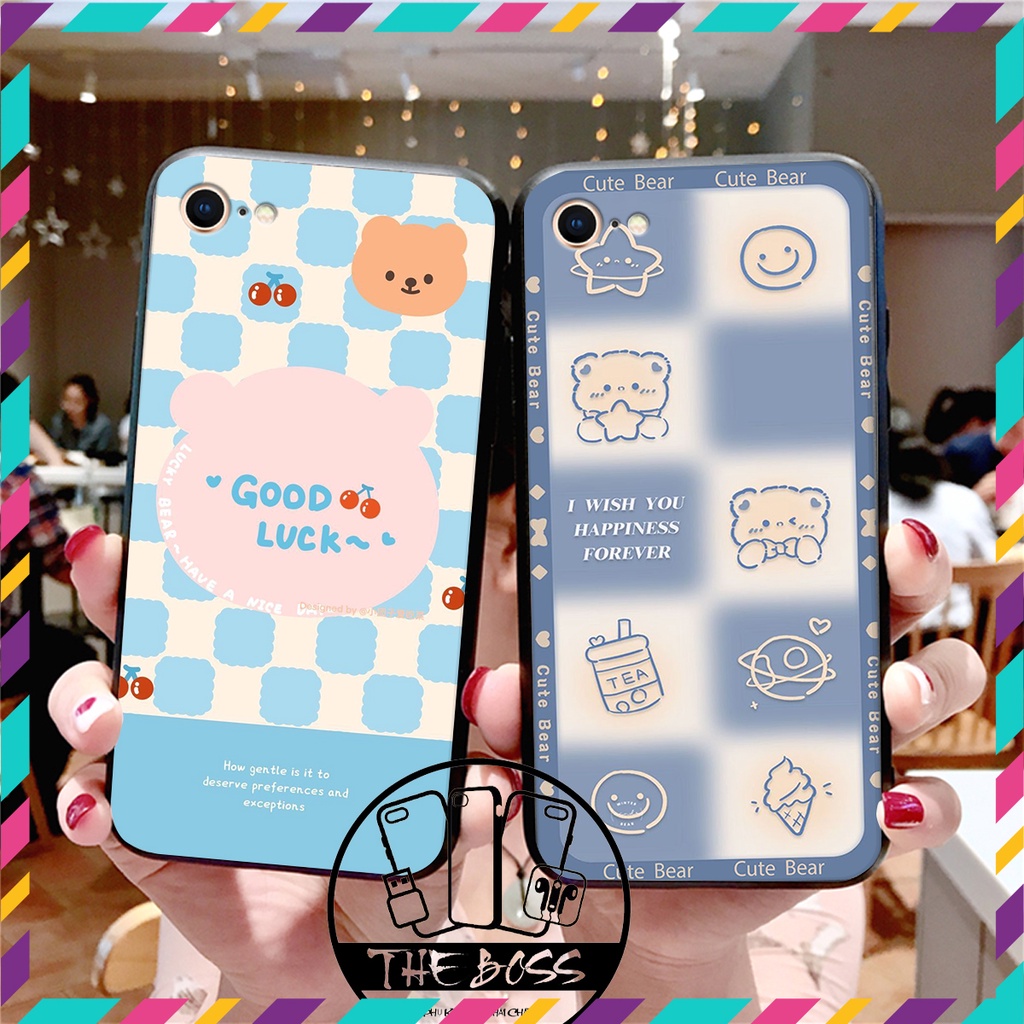 Ốp lưng IPhone 6 / 6S / 6 PLUS in hình  3D  GẤU CỰC XINH- HÌNH SIÊU ĐẸP