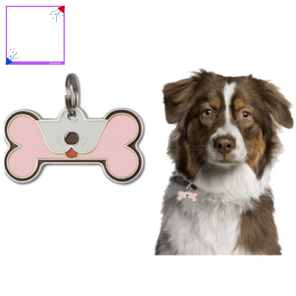 Thẻ ID Đeo Cổ Cho Thú Cưng Chống Rỉ Sét Bền Bỉ