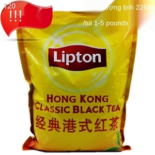  【bán chạy Miễn phí vận chuyển Lipton Cổ điển Hồng Kông Phong cách Trà đen Ceylon Bột sữa đặc biệt pha trộn 