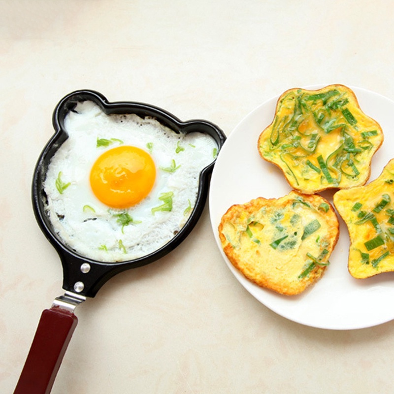 Chảo Chiên Trứng Ốp La Hình Động Vật Hoạt Hình Bằng Sắt Không Dính JP6