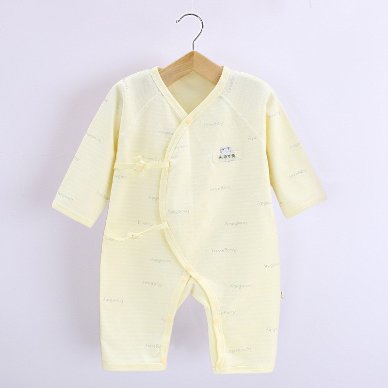 Bodysuit cho bé Body dài tay Cotton cho bé trai bé gái Hàng Quảng châu xuất Nhật SLT03