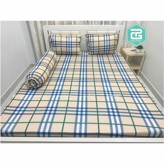 Bộ Ga 4 món Thun Lạnh Việt Nam( 1 ga + 2 áo gối nằm + 1 áo gối ôm)